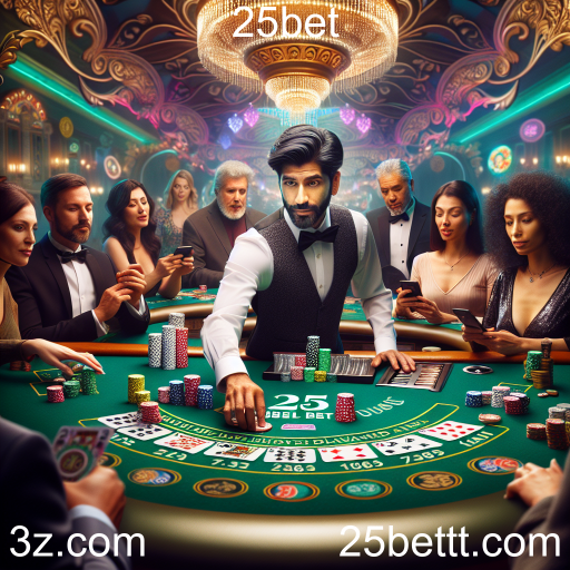 A Emoção do Cassino Ao Vivo na 25bet